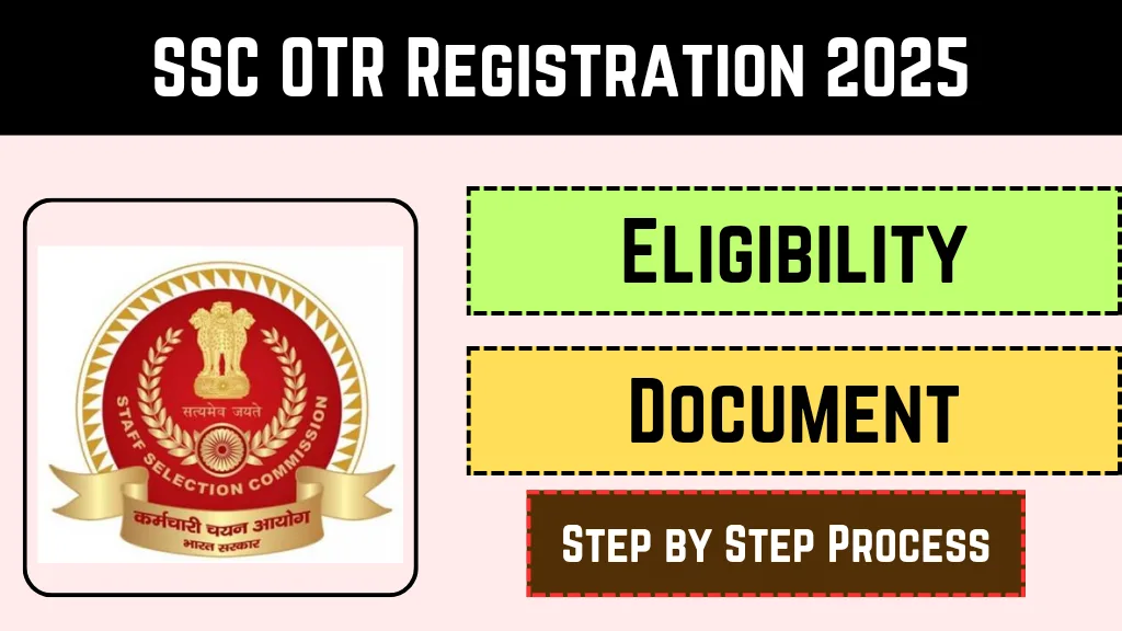 SSC OTR Registration 2025